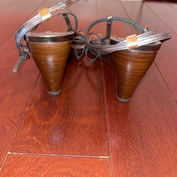 Louis Vuitton Strap Wooden Wedge Sandals size 39 - Picture 5 of 10